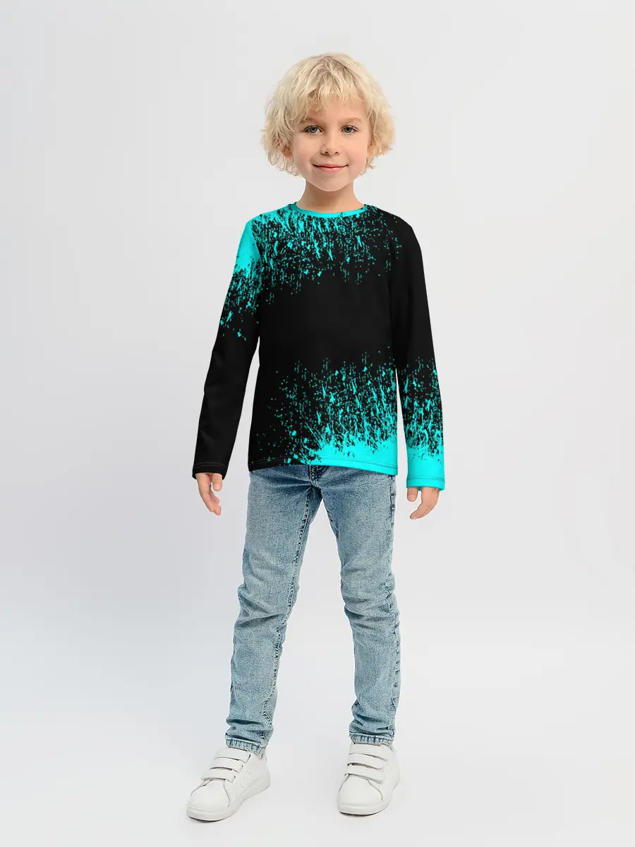 Детский лонгслив / Краска