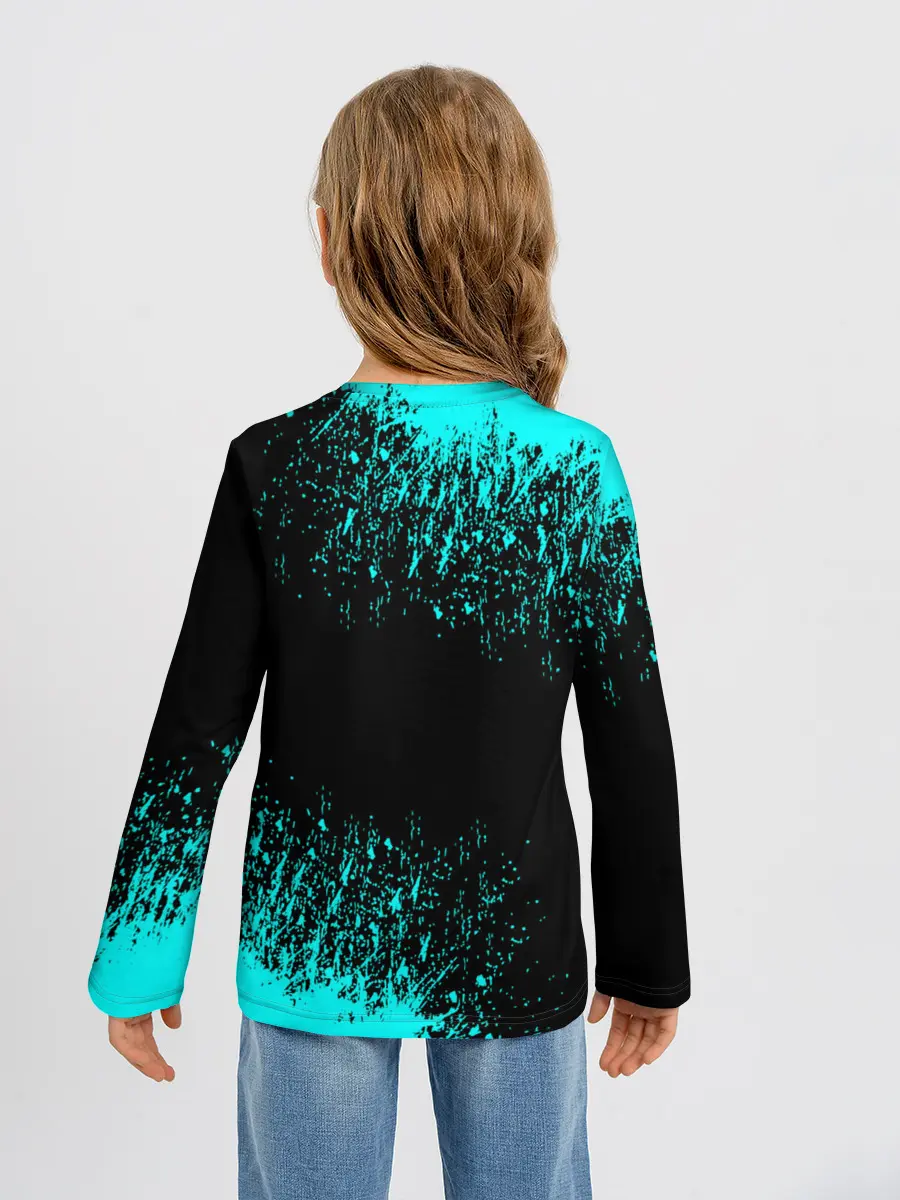 Детский лонгслив / Краска