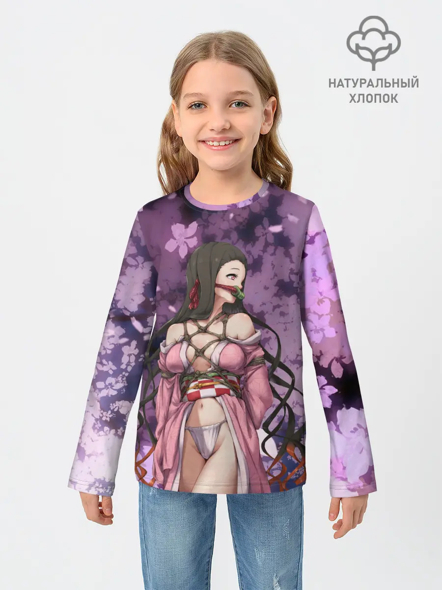 Детский лонгслив / Незуко