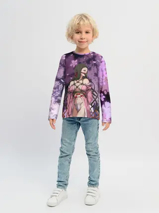 Детский лонгслив / Незуко