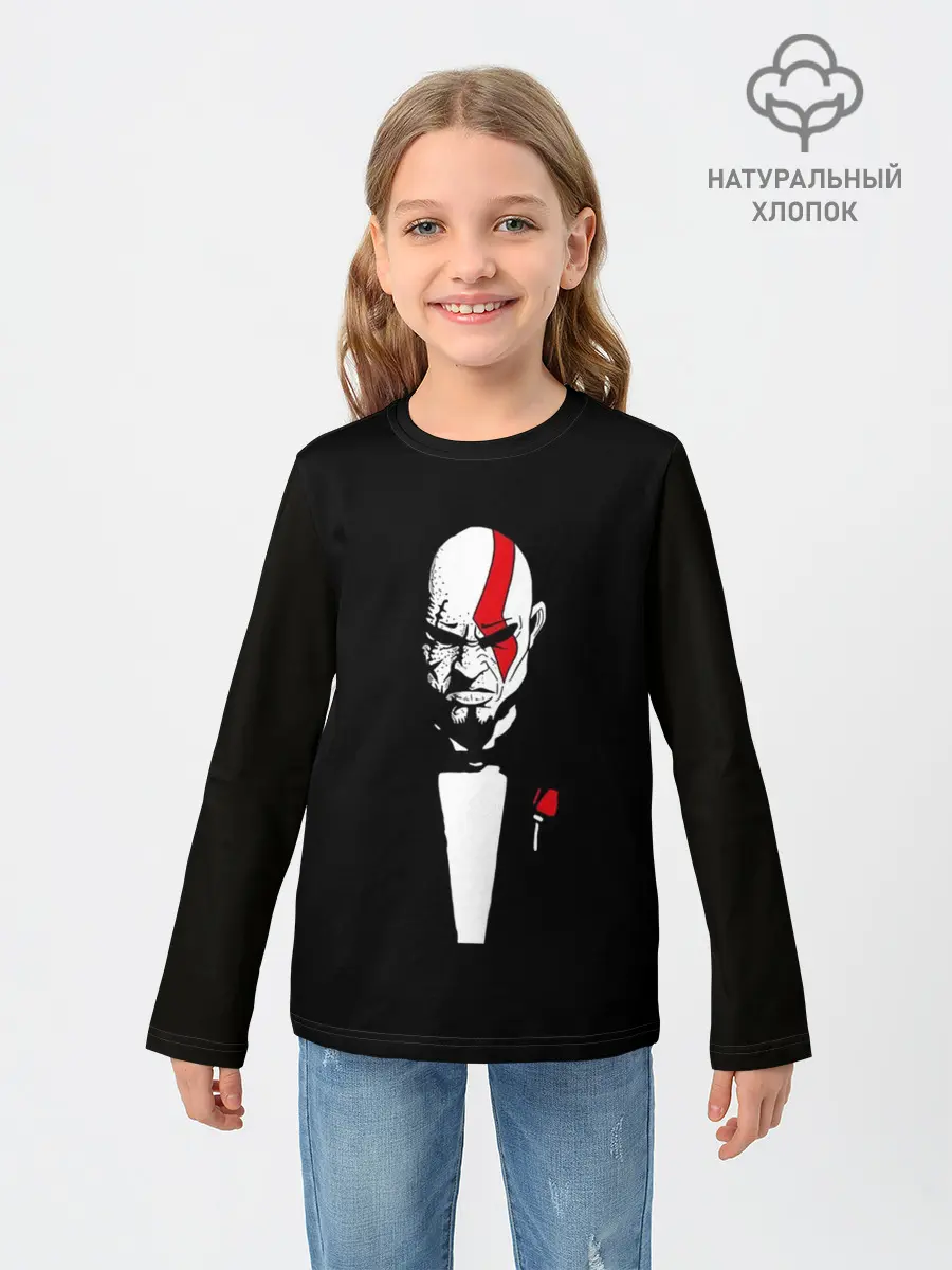 Детский лонгслив / GOD OF WAR