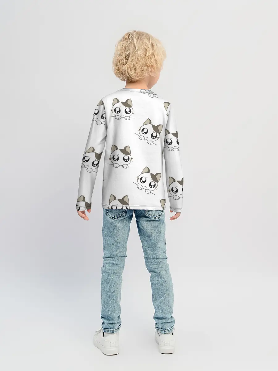 Детский лонгслив / Котята
