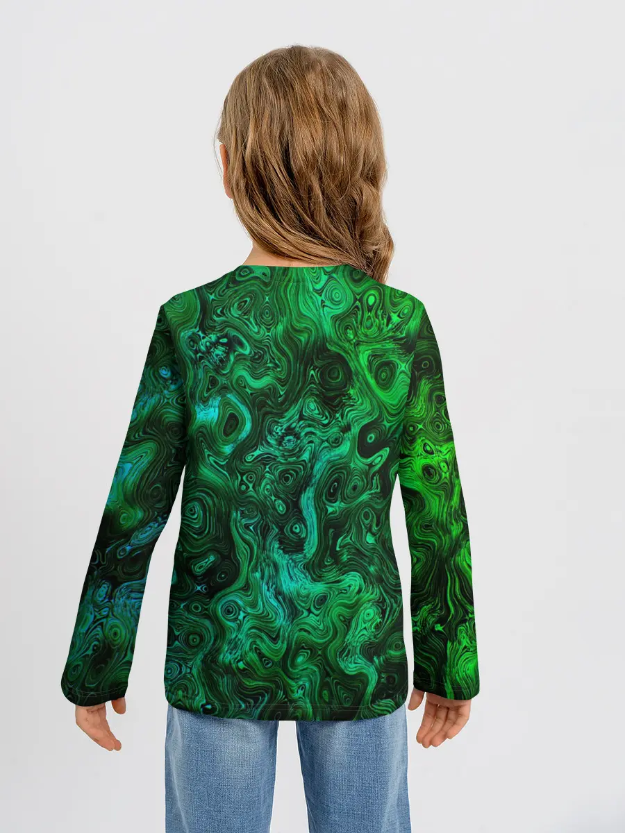 Детский лонгслив / Фортнайт | Волны