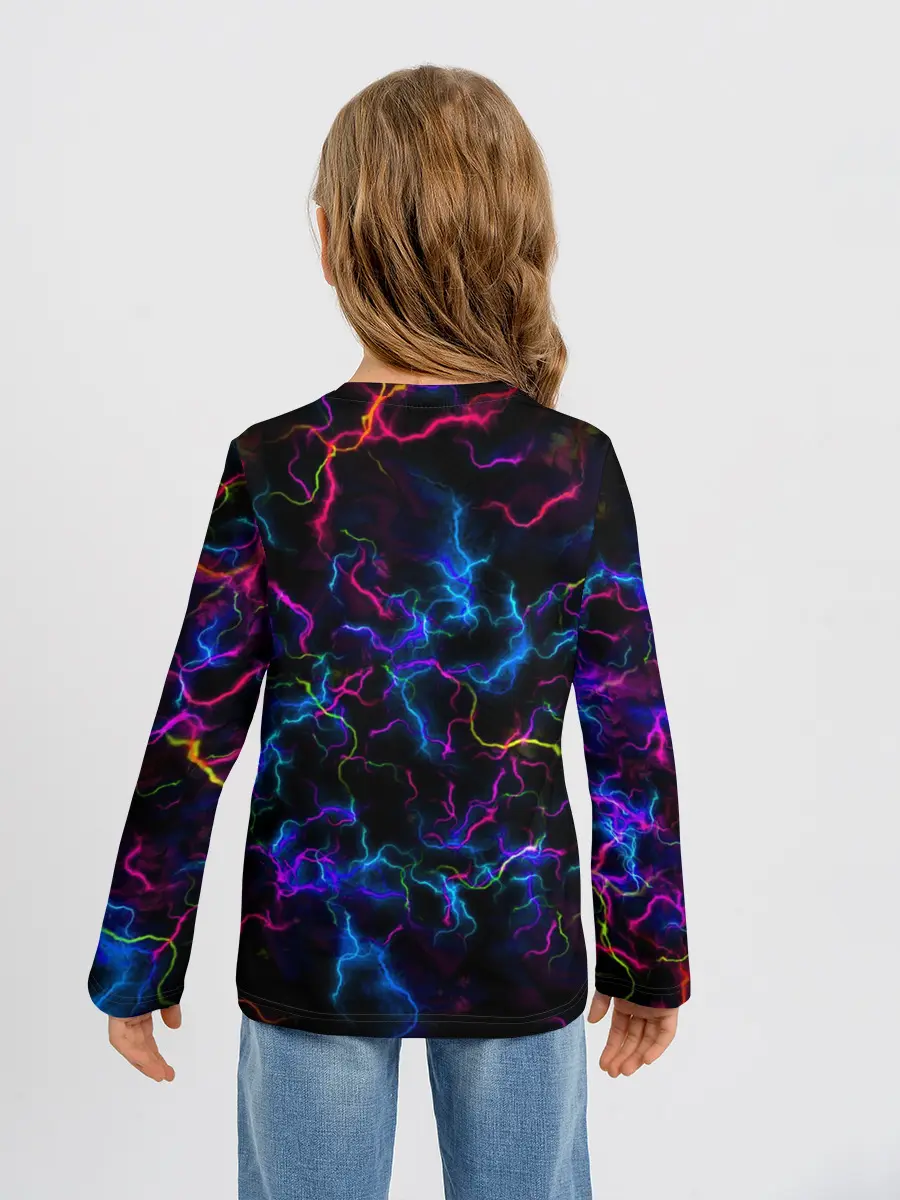 Детский лонгслив / Фортнайт | Повелитель Молний