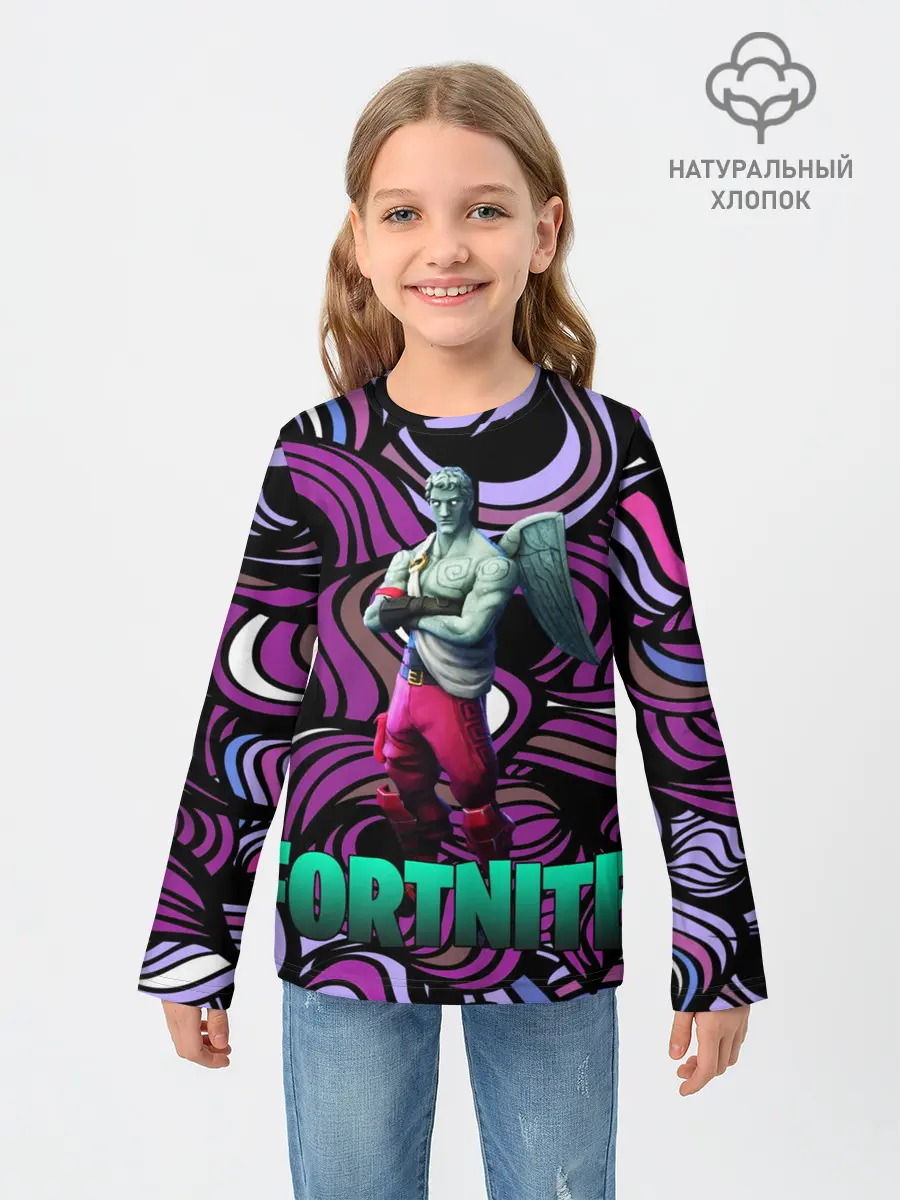 Детский лонгслив / Фортнайт | Ranger