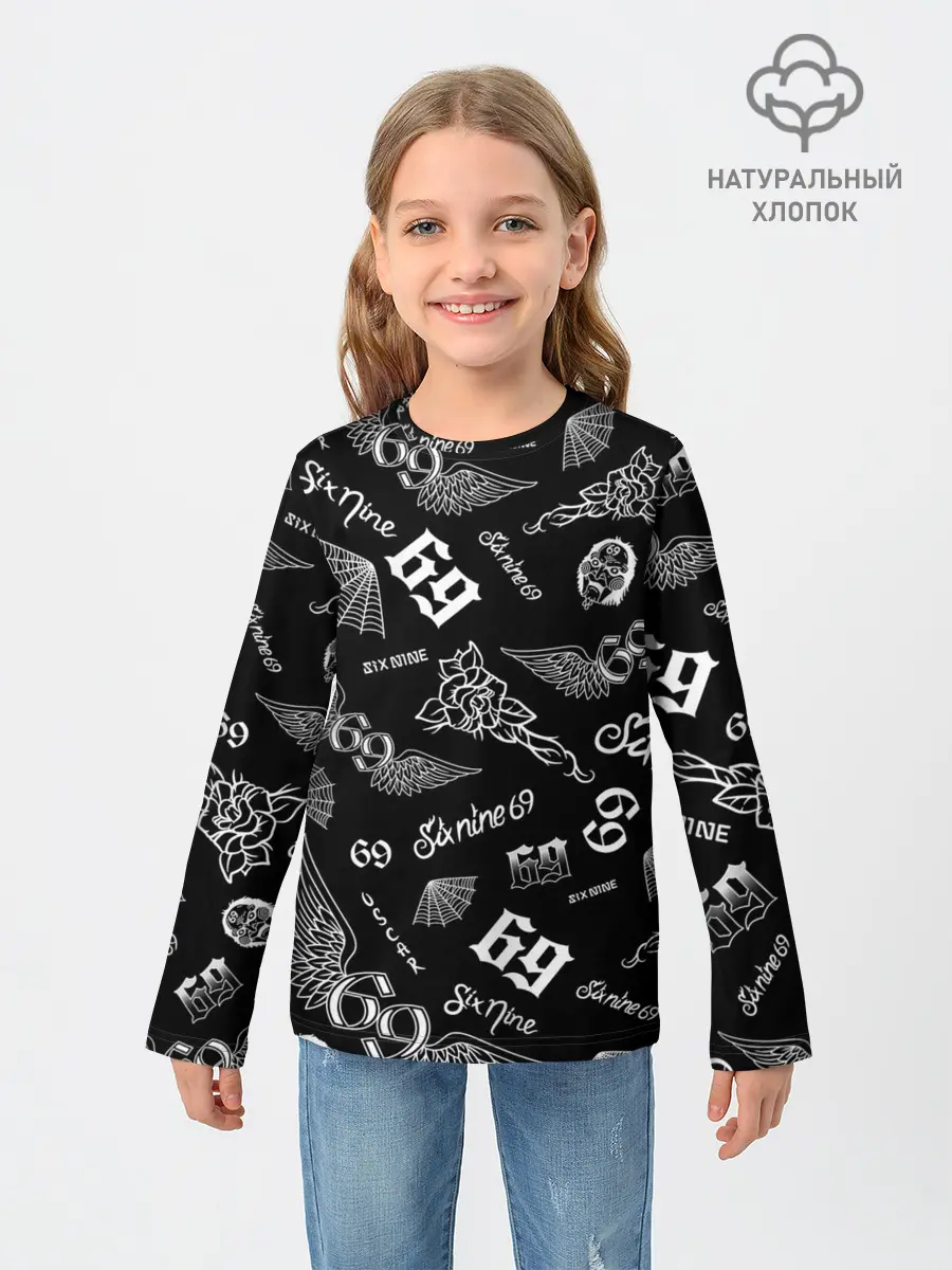 Детский лонгслив / 6IX9INE