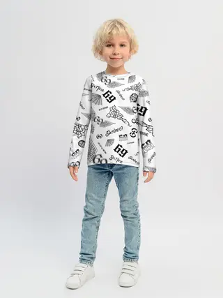 Детский лонгслив / 6IX9INE