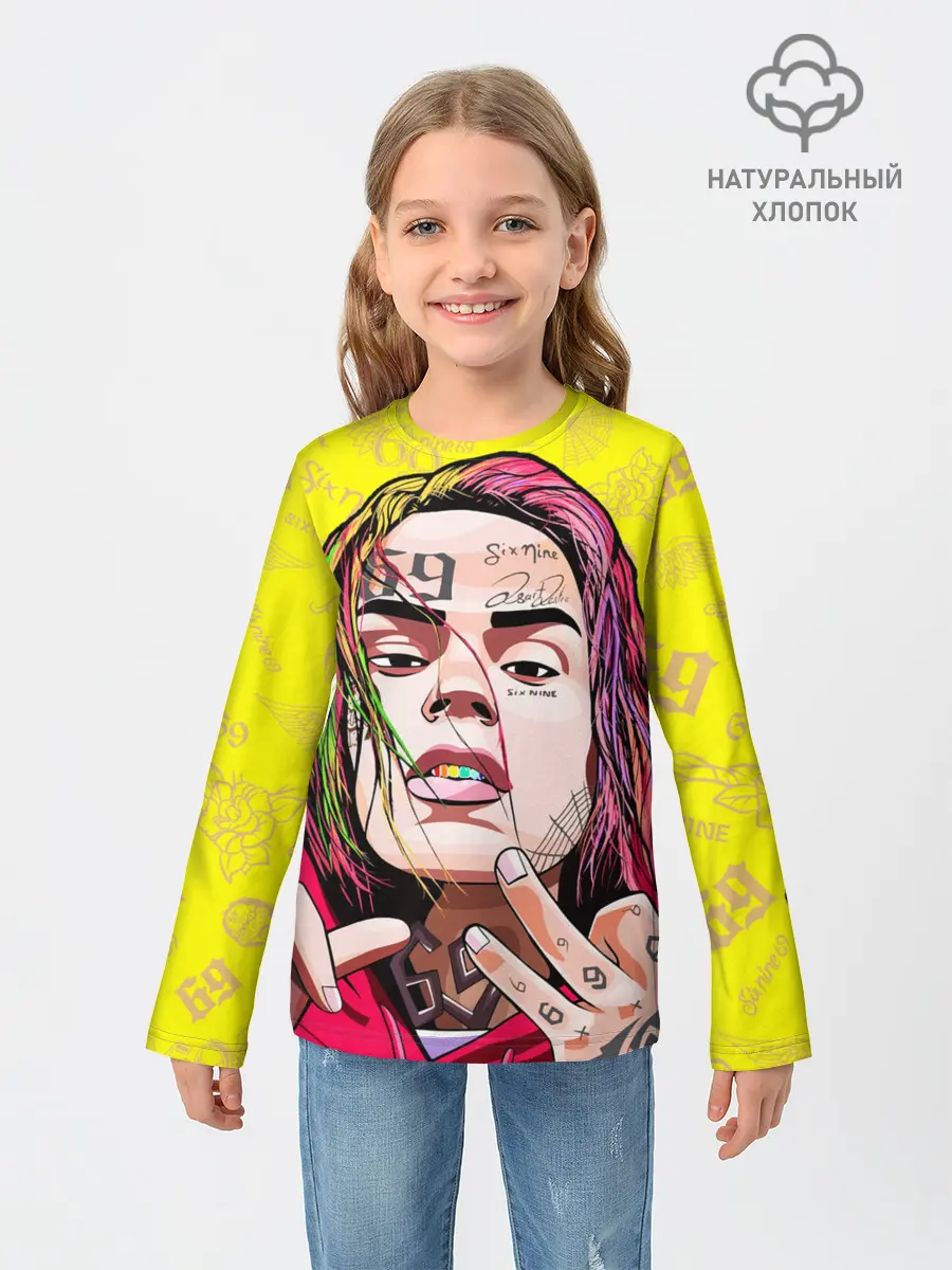 Детский лонгслив / 6IX9INE