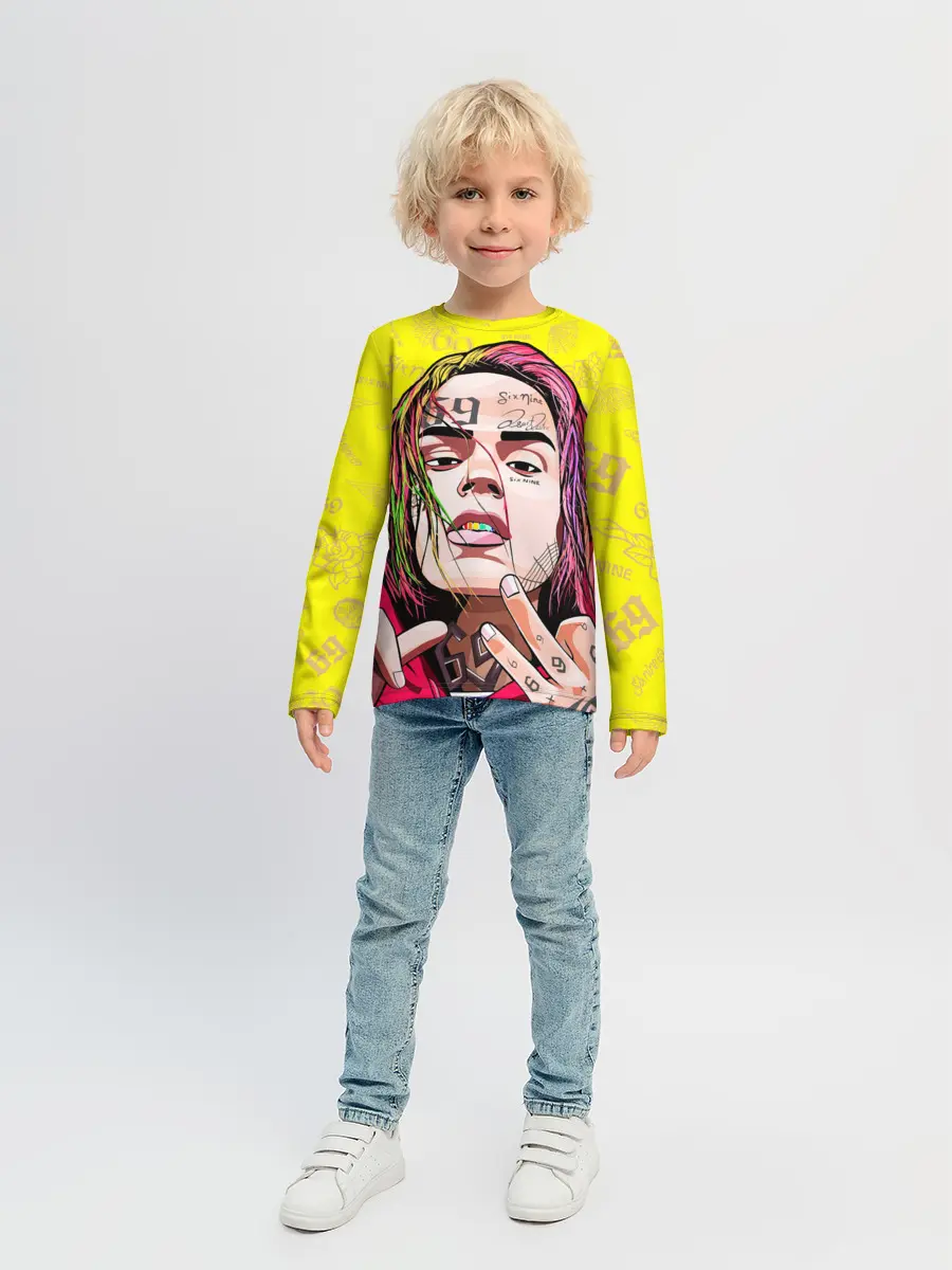 Детский лонгслив / 6IX9INE
