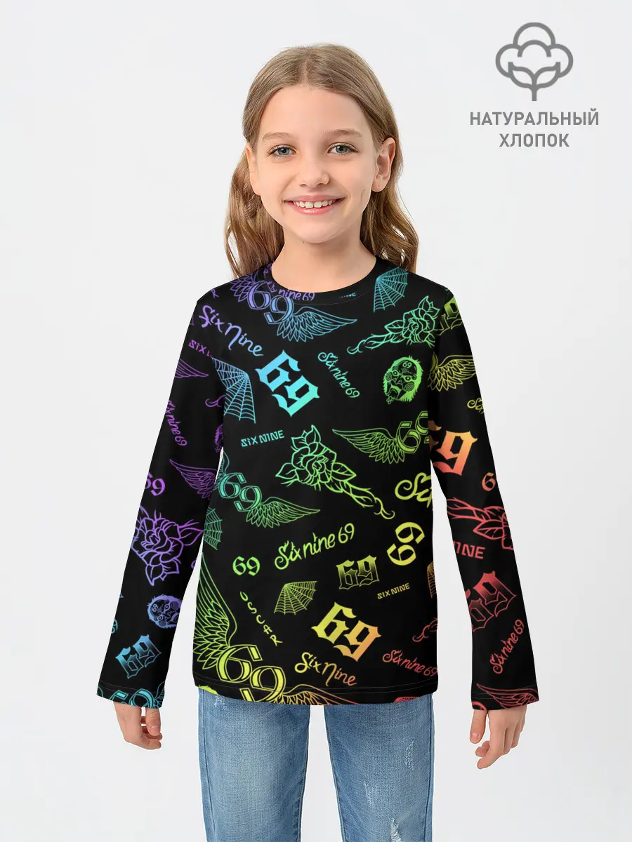 Детский лонгслив / 6IX9INE