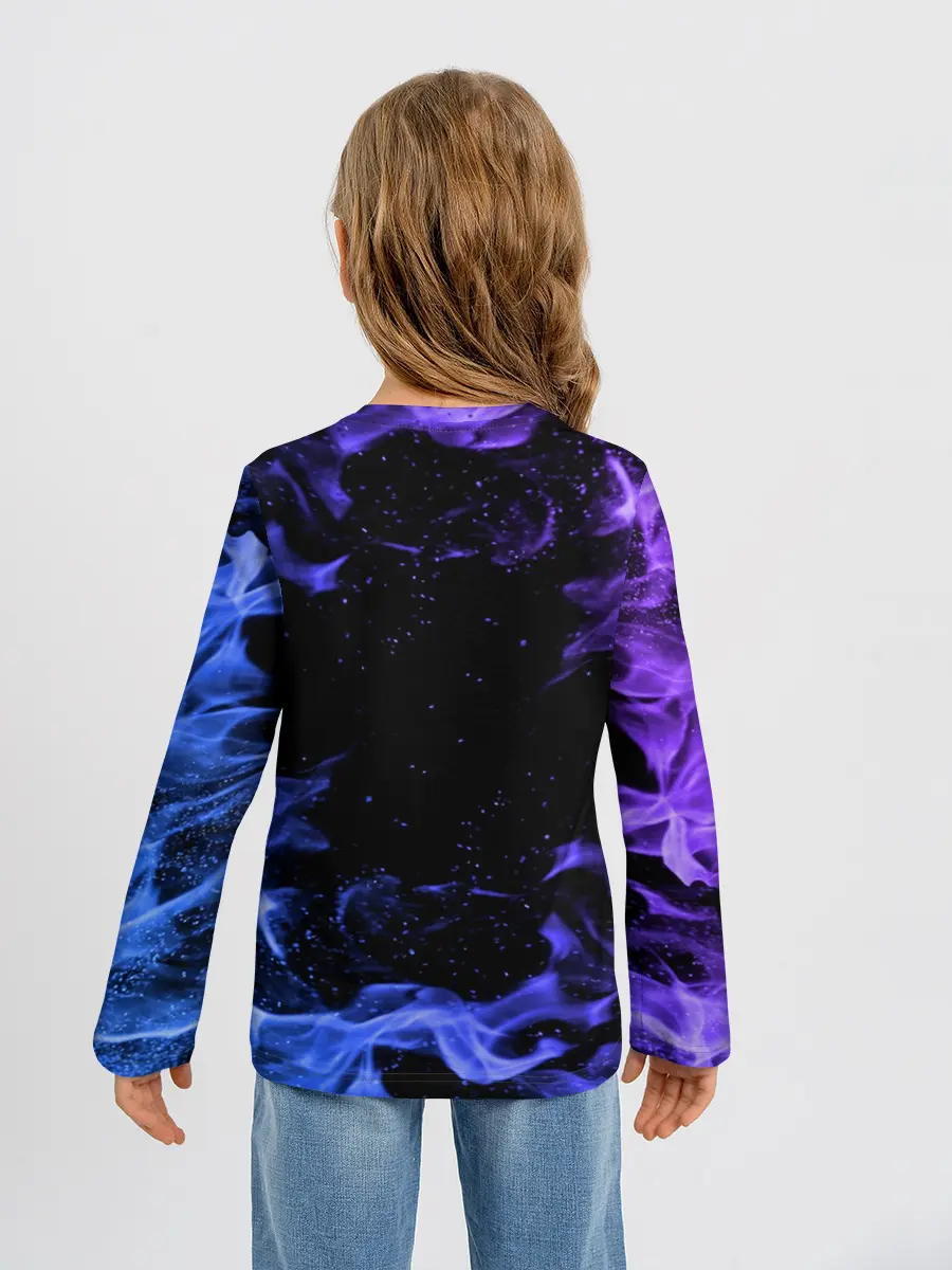 Детский лонгслив / ОГОНЬ