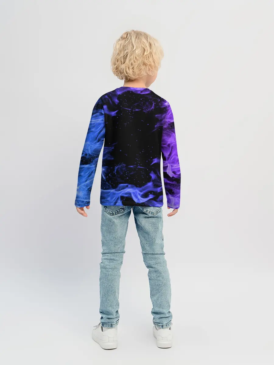 Детский лонгслив / ОГОНЬ