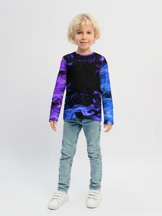 Детский лонгслив / ОГОНЬ