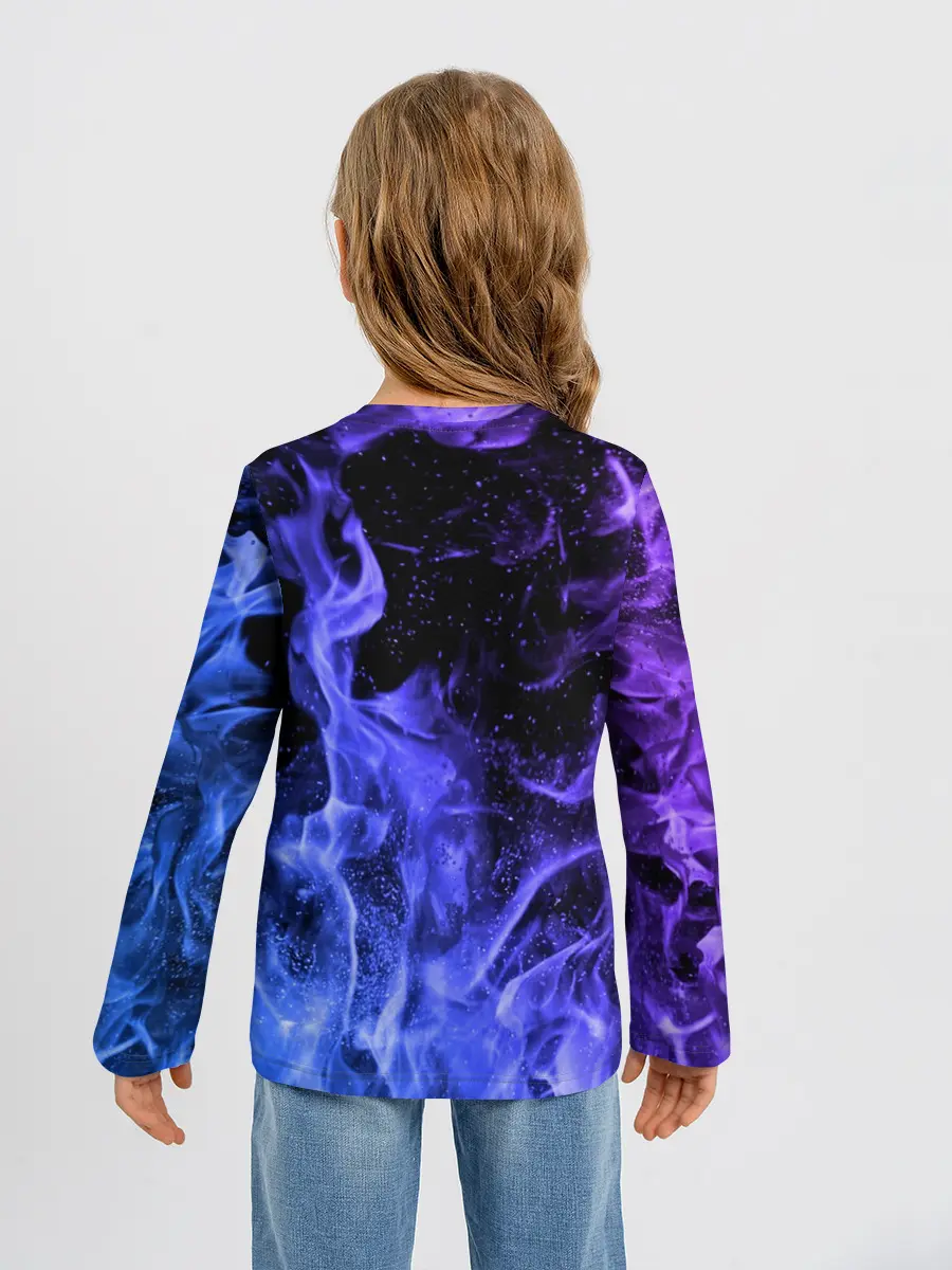 Детский лонгслив / ОГОНЬ