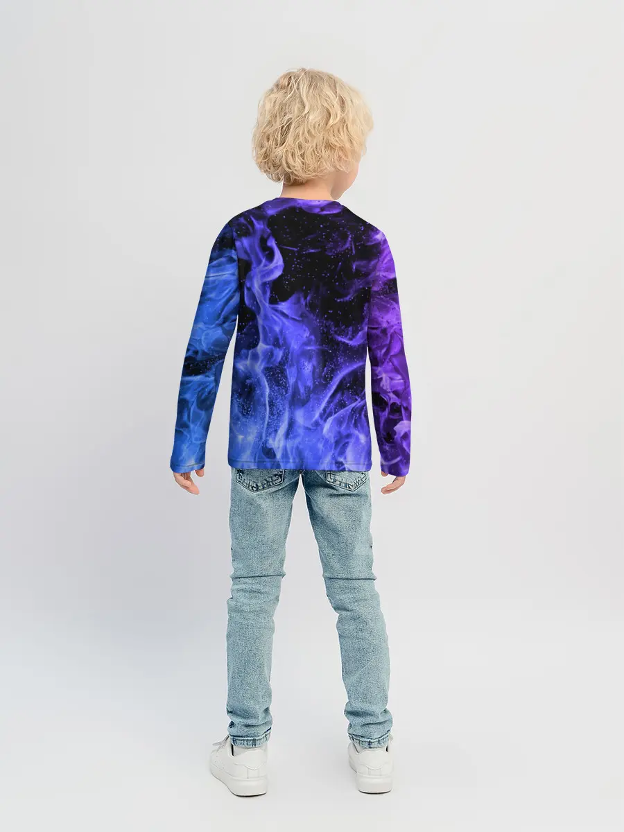 Детский лонгслив / ОГОНЬ