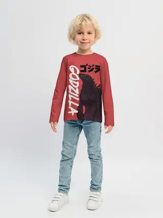 Детский лонгслив / Godzilla