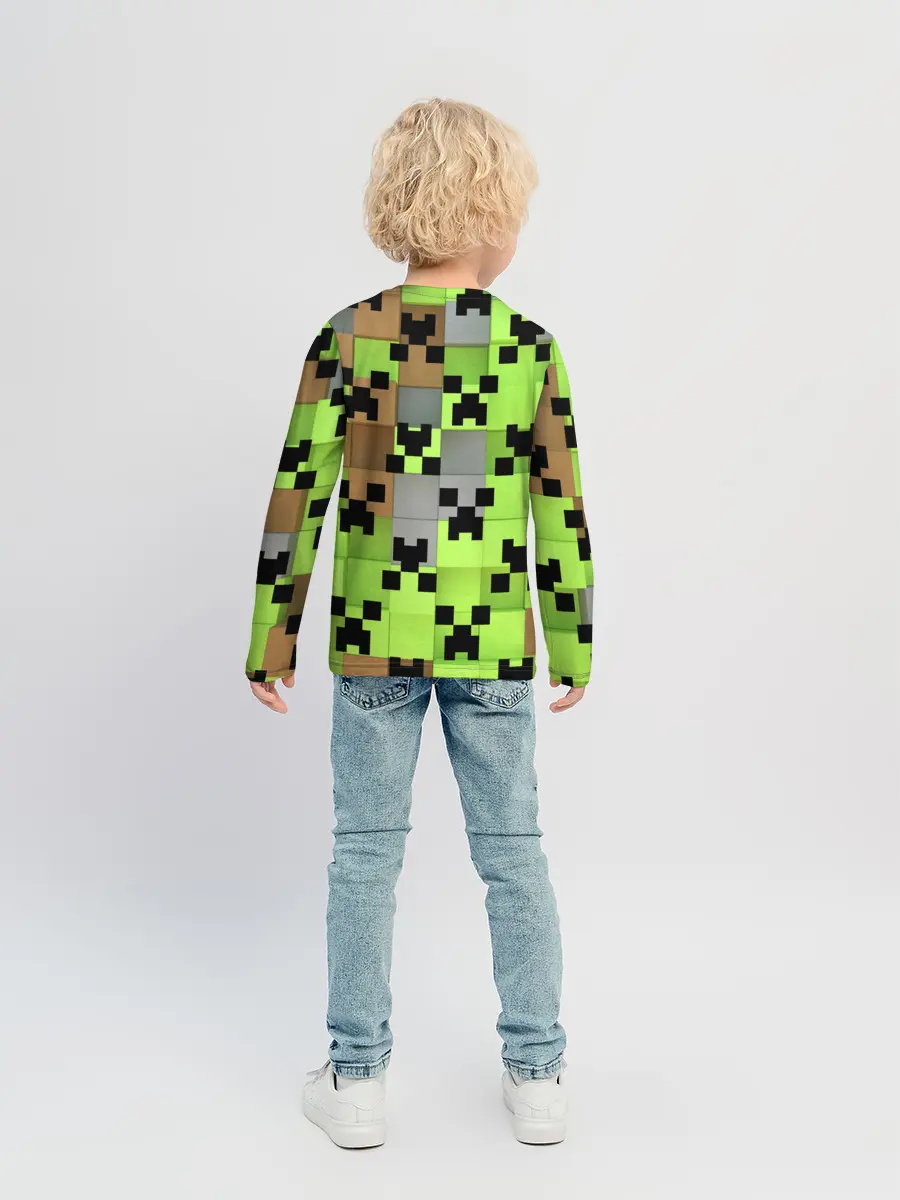 Детский лонгслив / Minecraft.