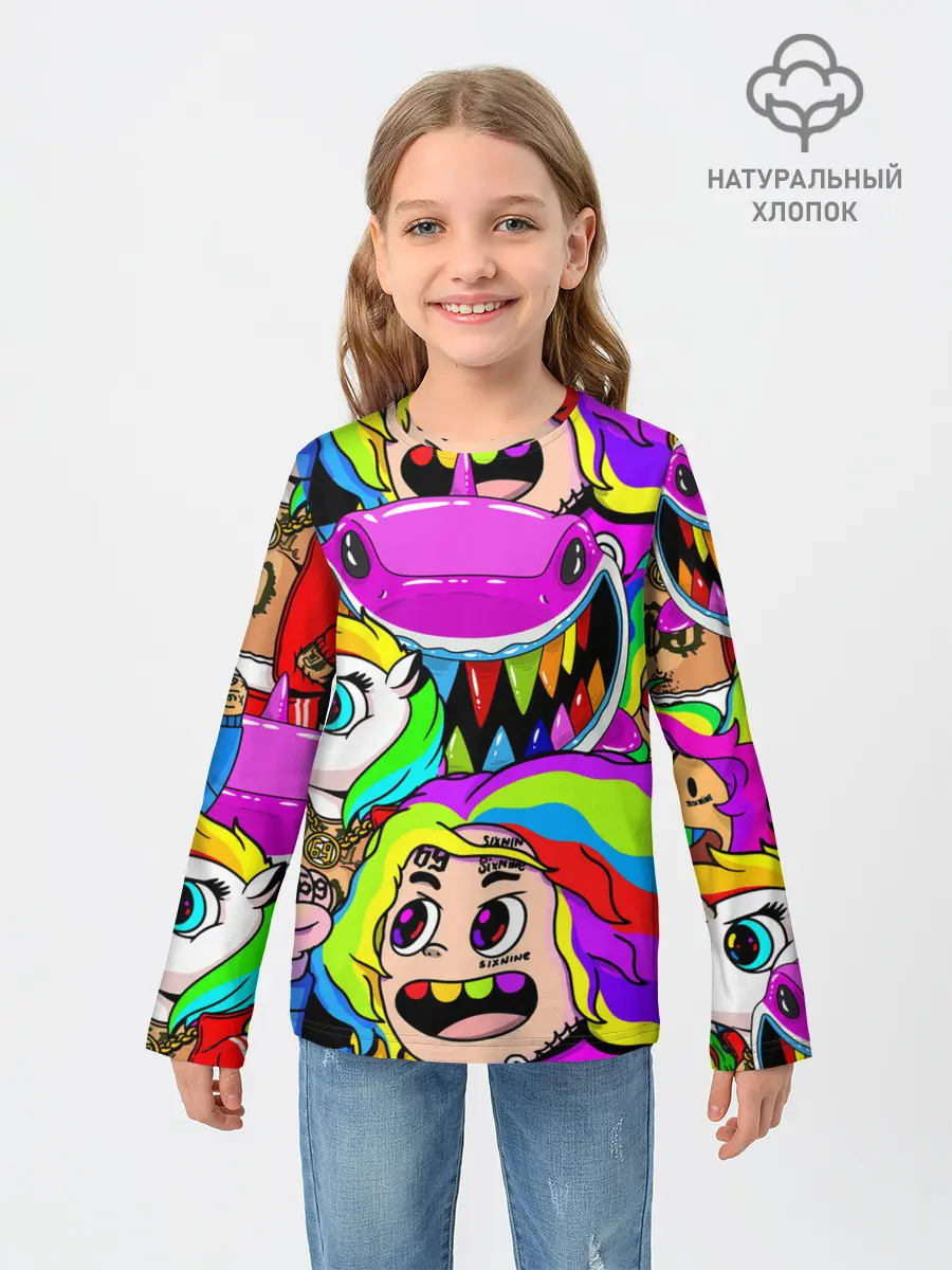 Детский лонгслив / 6IX9INE