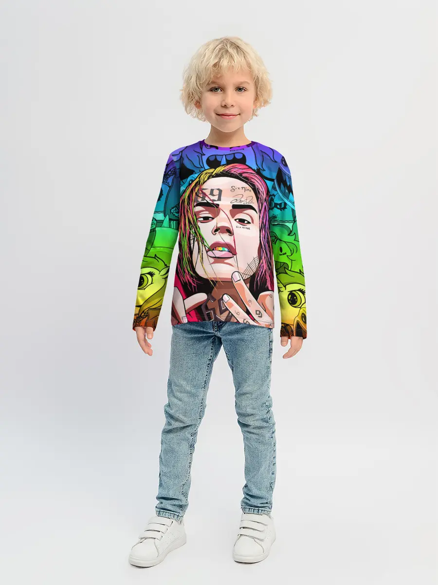 Детский лонгслив / 6IX9INE