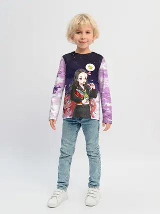 Детский лонгслив / Незуко