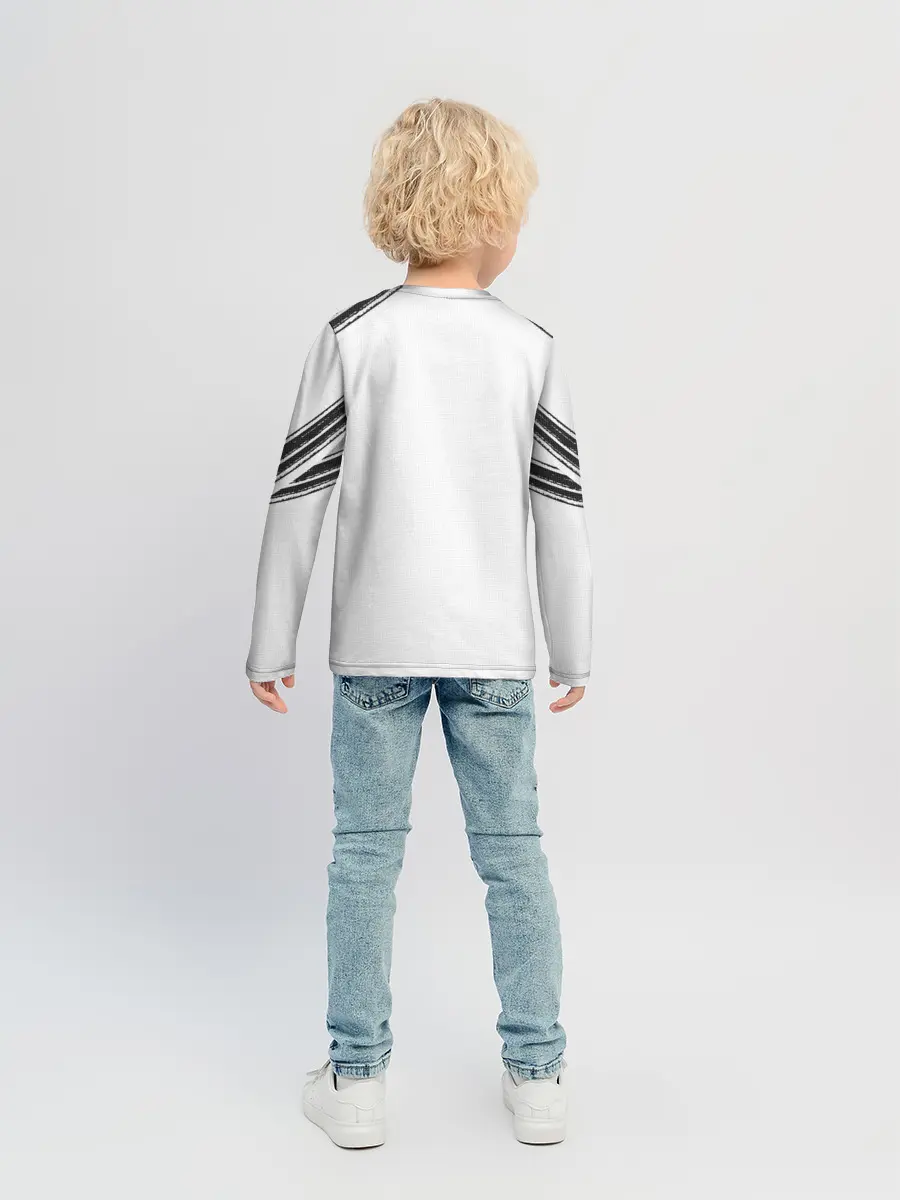 Детский лонгслив / Juventus home 20-21