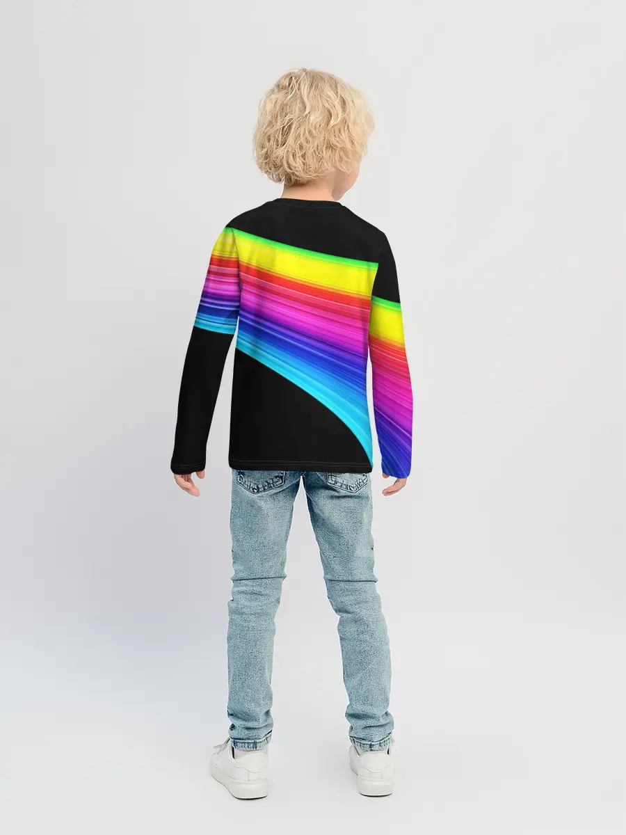 Детский лонгслив / ABSTRACT TREND