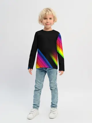 Детский лонгслив / НЕОНОВАЯ ТЕКСТУРА