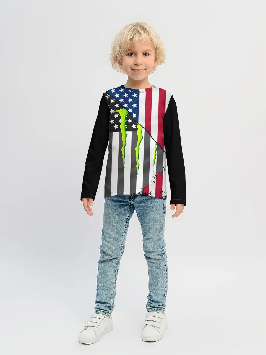 Детский лонгслив / MONSTER ENERGY