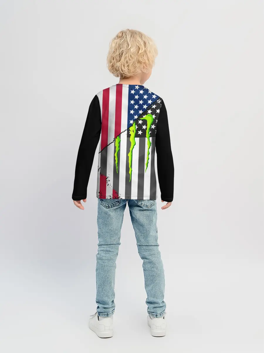 Детский лонгслив / MONSTER ENERGY