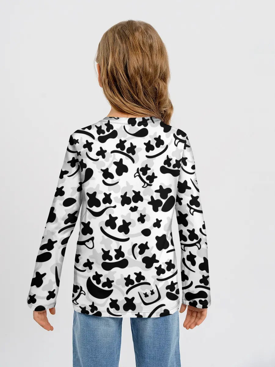 Детский лонгслив / MARSHMELLO FACE