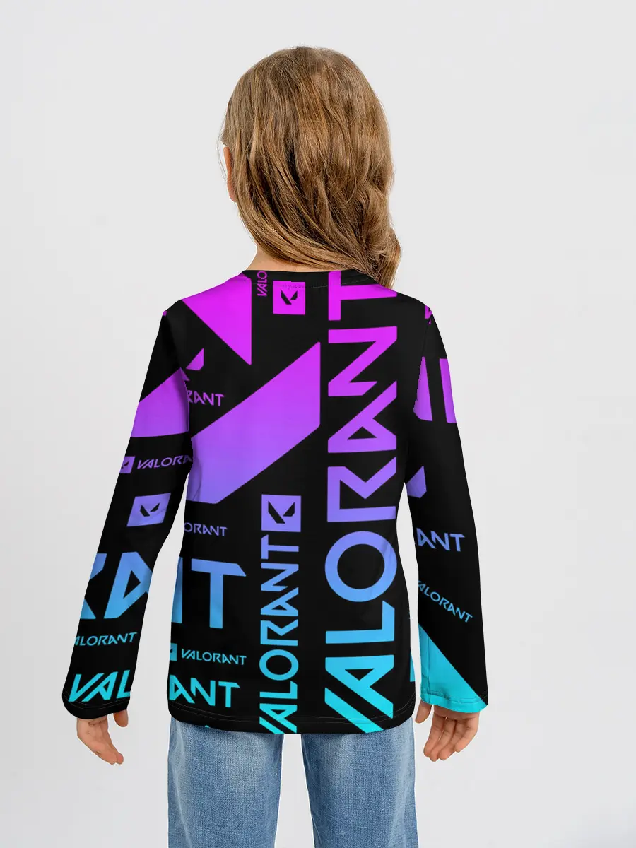 Детский лонгслив / Valorant