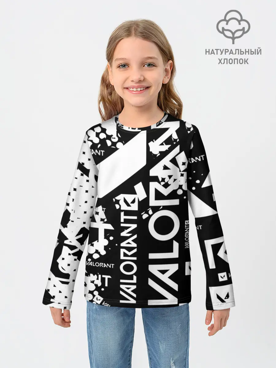 Детский лонгслив / Valorant