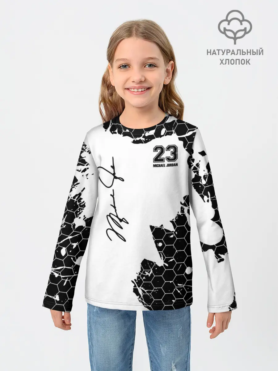 Детский лонгслив / Michael Jordan 23