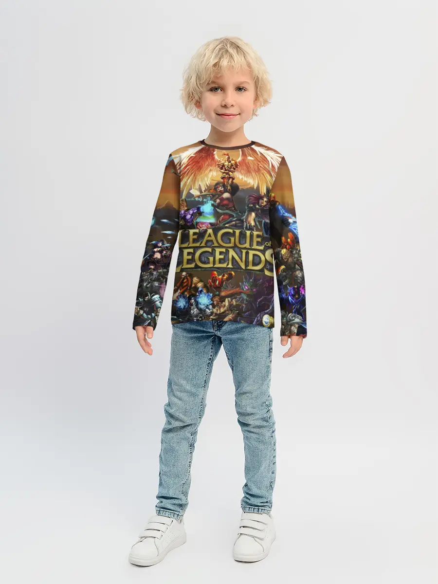 Детский лонгслив / League of Legends