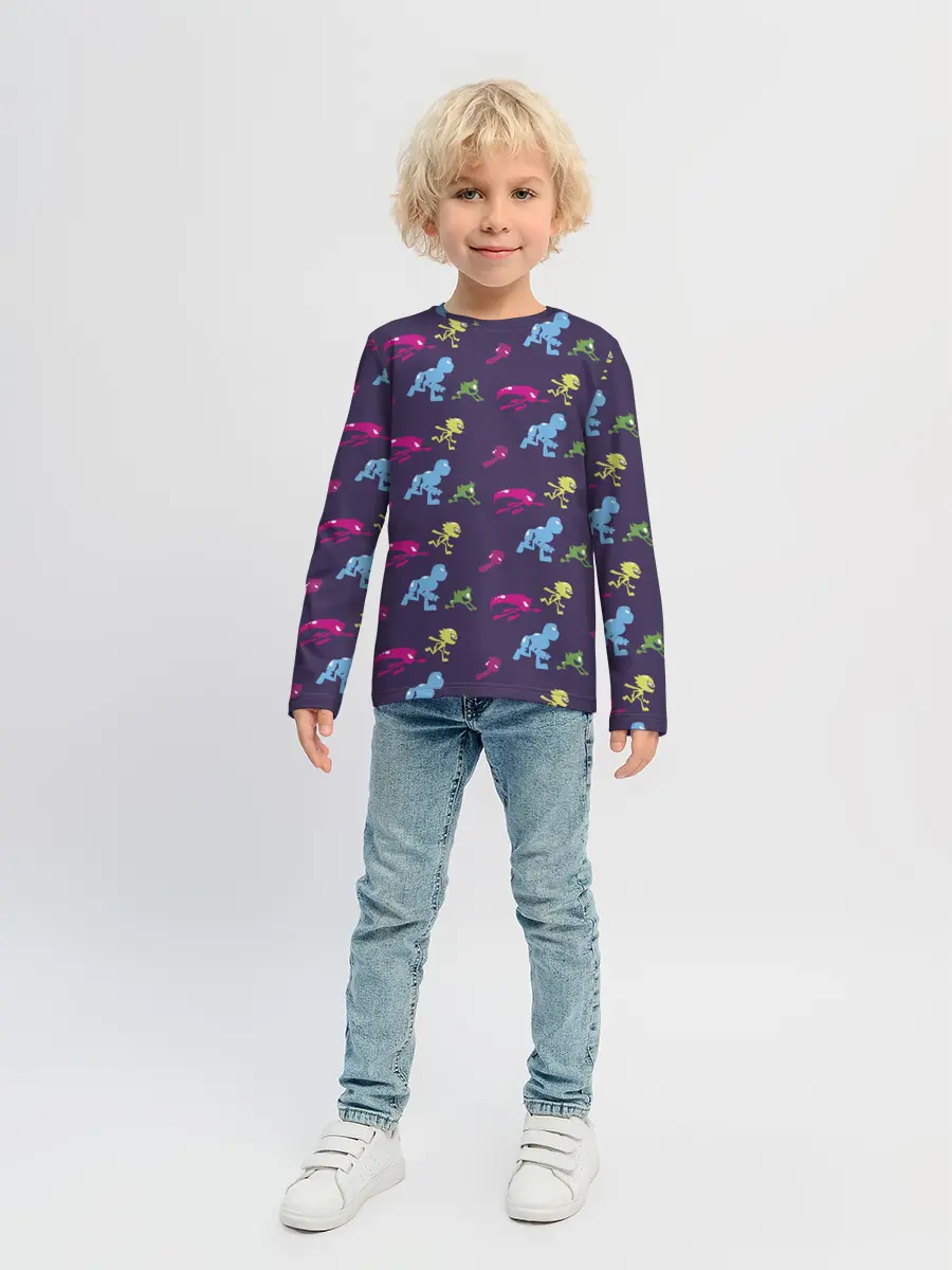 Детский лонгслив / Юные титаны