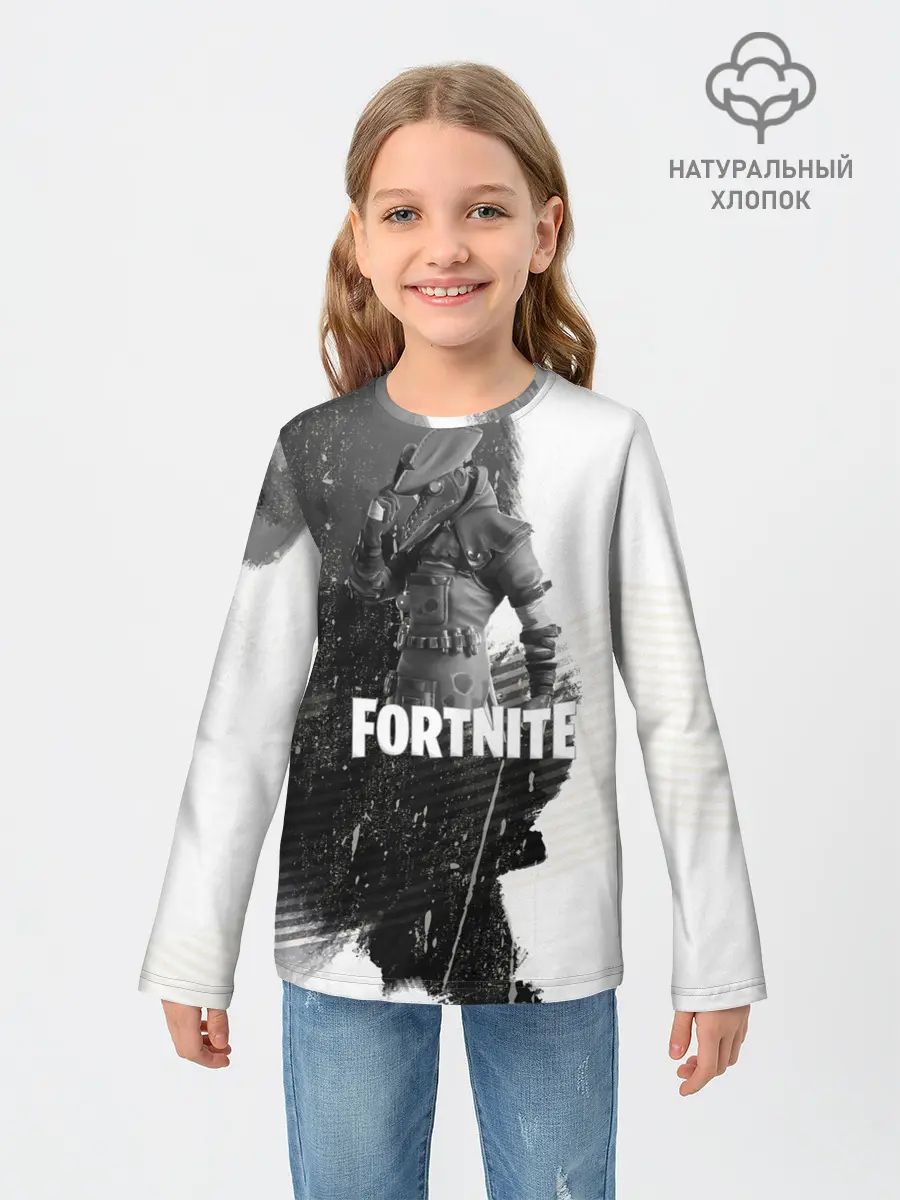 Детский лонгслив / Fortnite
