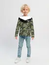 Детский лонгслив / Россия камуфляж