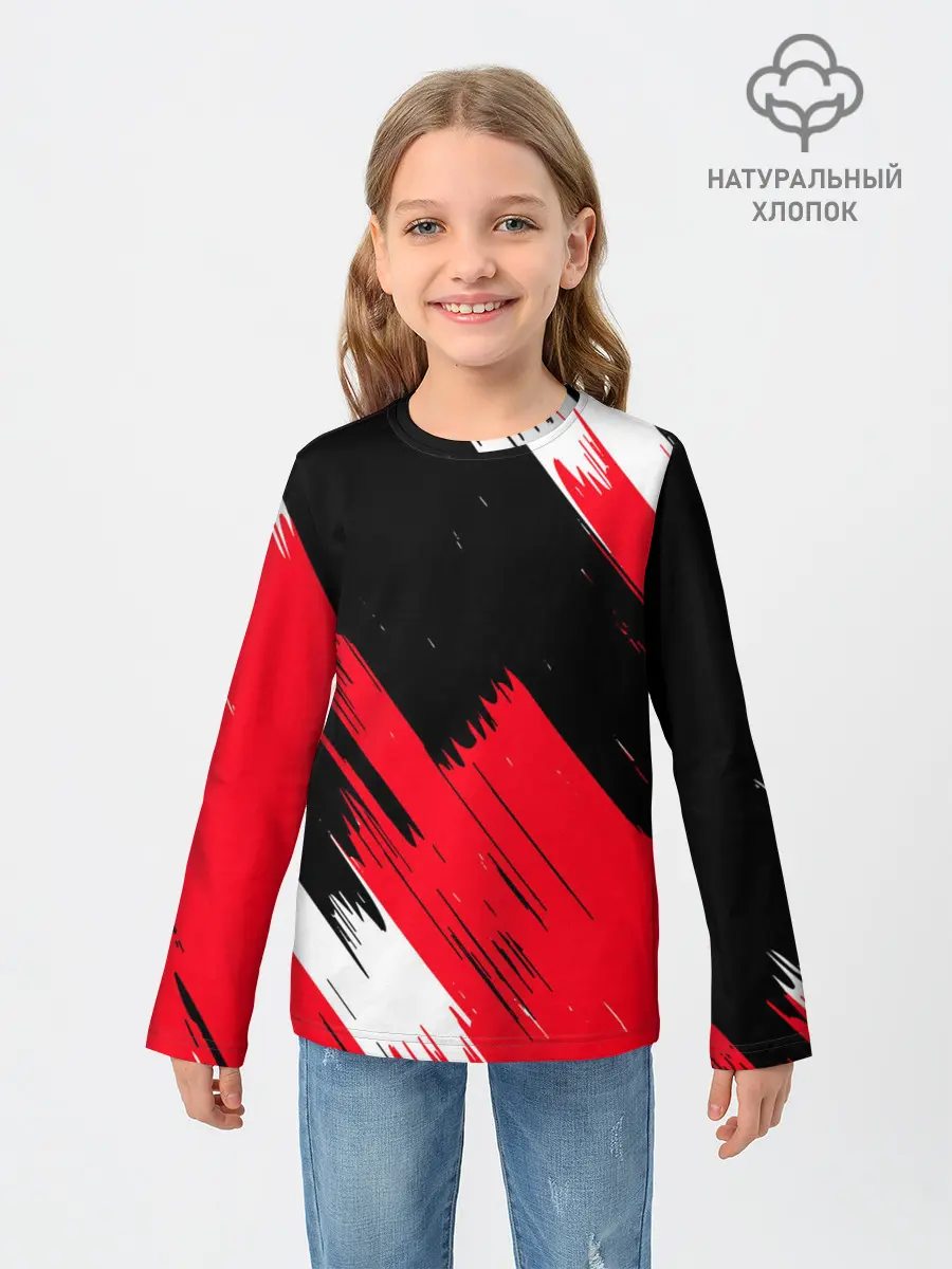 Детский лонгслив / ТЕКСТУРА.