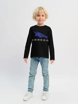 Детский лонгслив / Crew Dragon