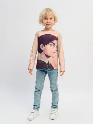 Детский лонгслив / Академия Амбрелла номер пять