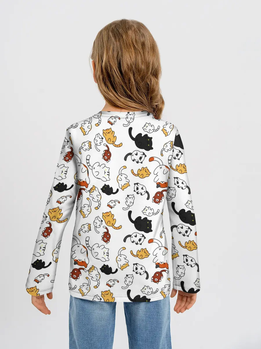 Детский лонгслив / Котэ | Котята