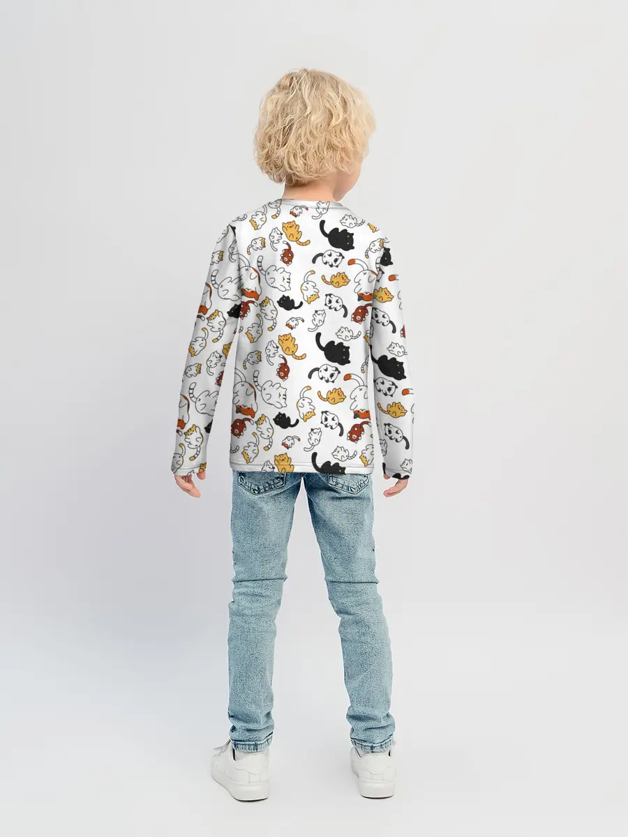 Детский лонгслив / Котэ | Котята