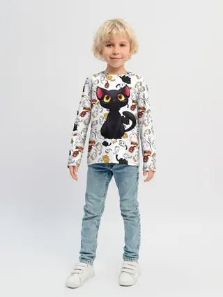 Детский лонгслив / Котэ | Котята