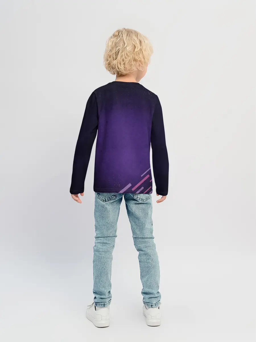 Детский лонгслив / Neon One Piece