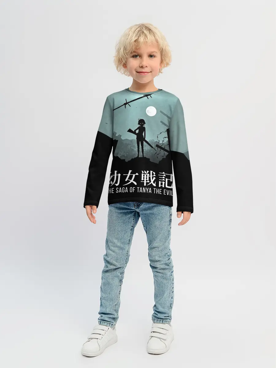 Детский лонгслив / The saga of Tanya the evil