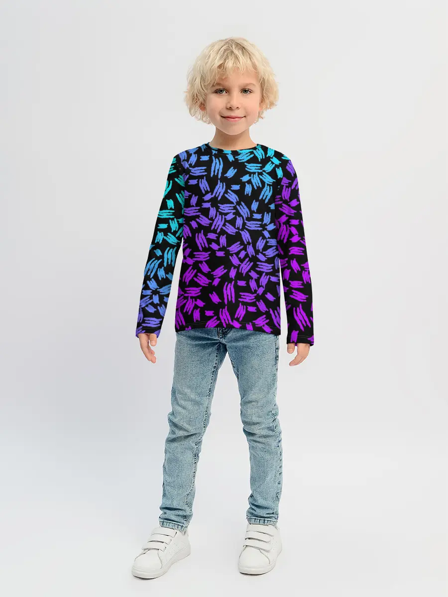 Детский лонгслив / PATTERN MONSTER ENERGY