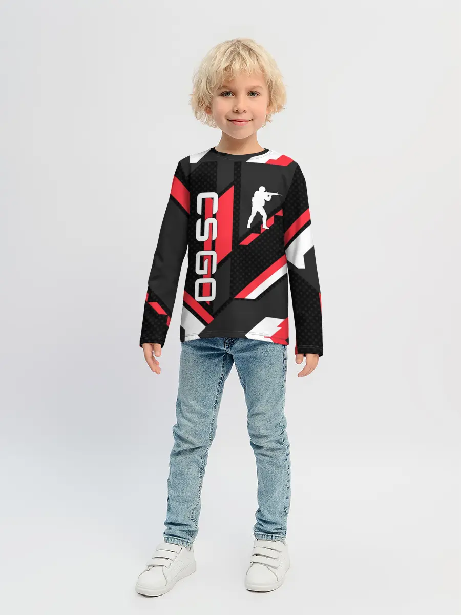 Детский лонгслив / CS GO CYREX