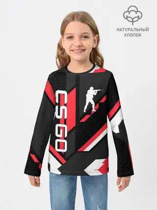 Детский лонгслив / CS GO CYREX