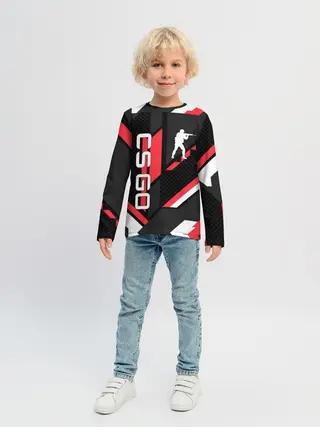 Детский лонгслив / CS GO CYREX