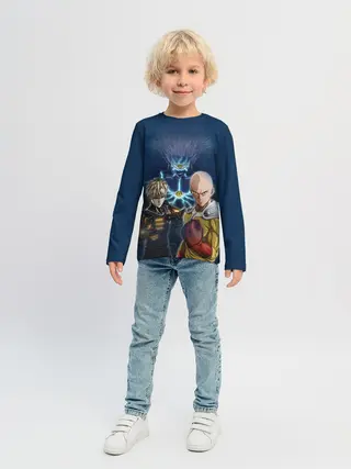 Детский лонгслив / Сайтама и соперники